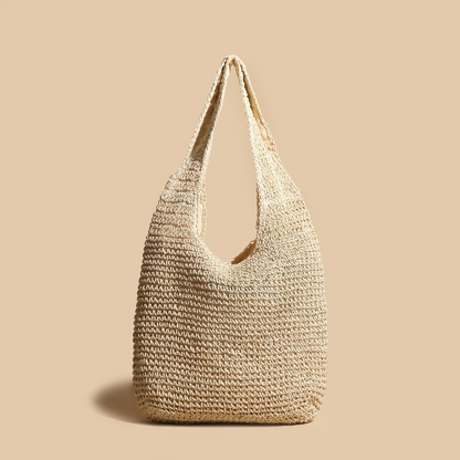 Damen Geflochtene Hobo Schulter Tasche
