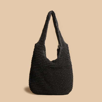 Damen Geflochtene Hobo Schulter Tasche