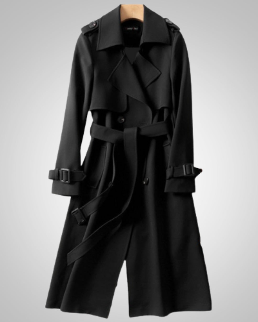Elisabeth | Damen Klassisches Karomuster Trenchcoat