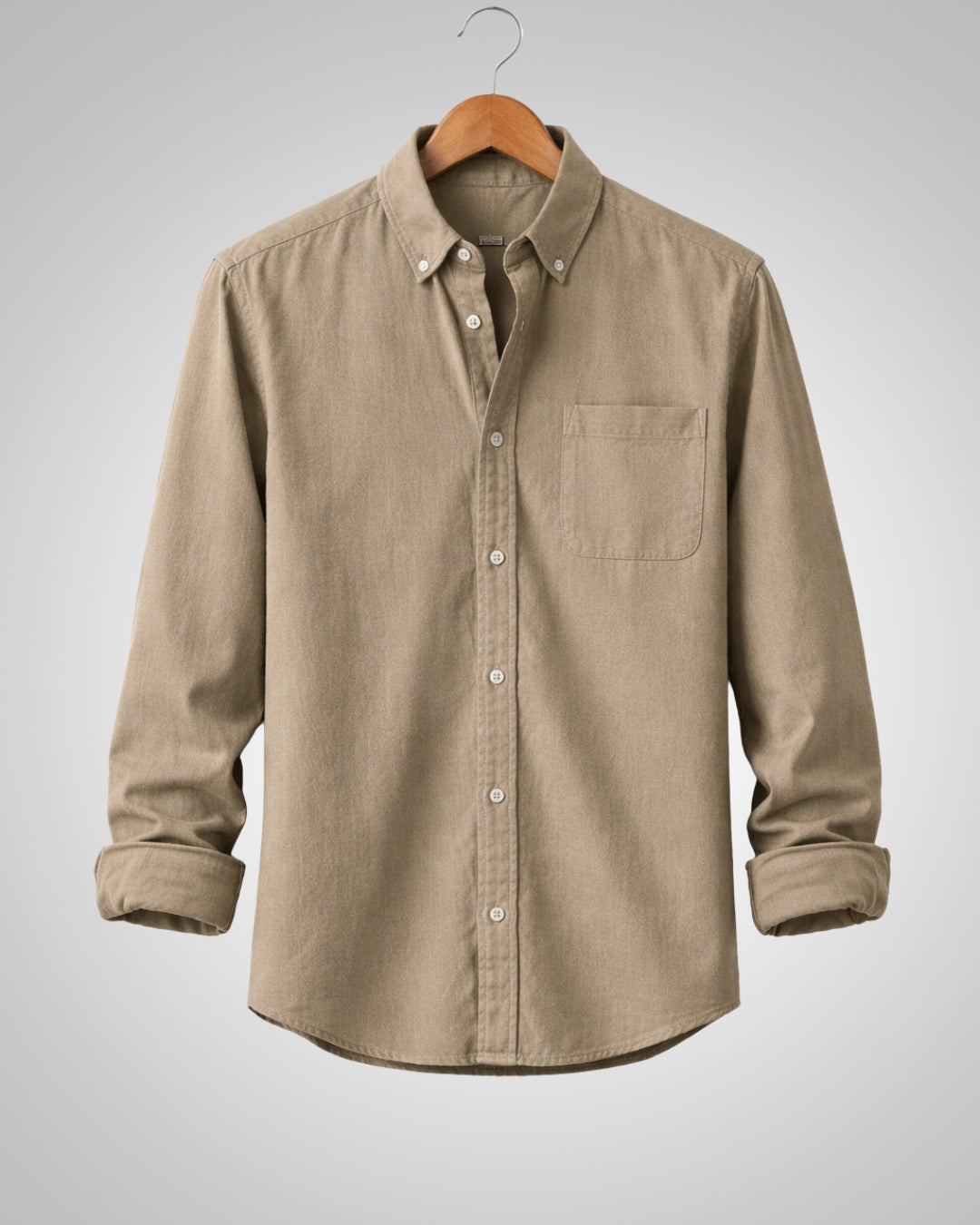 Andreas | Herren Washed Chambray Hemd