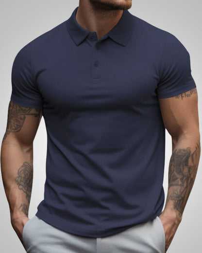 Julian | Herren Slim Fit Kurzarm Poloshirt