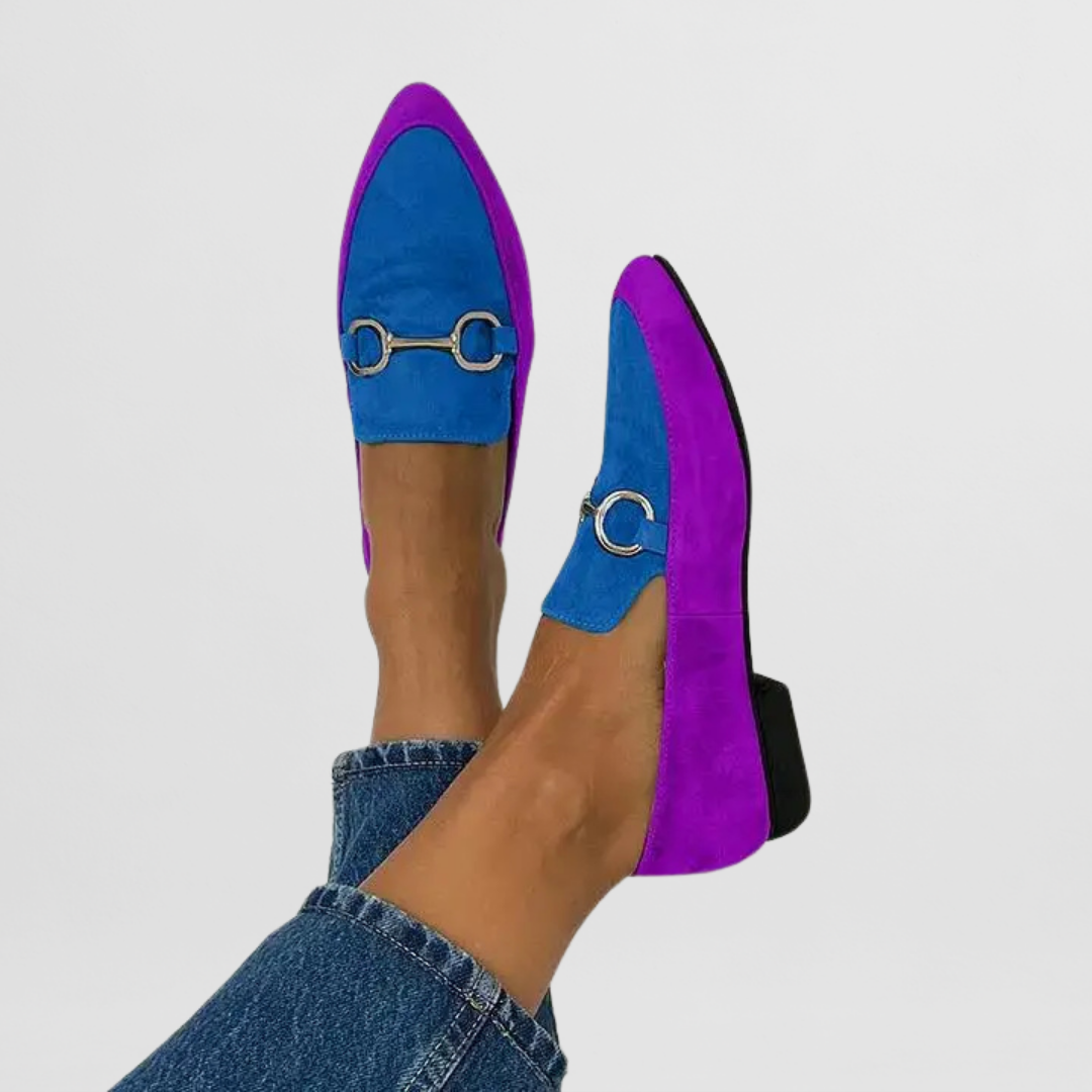 Damen Lässig Spitz Orthopädische Loafer Schuhe