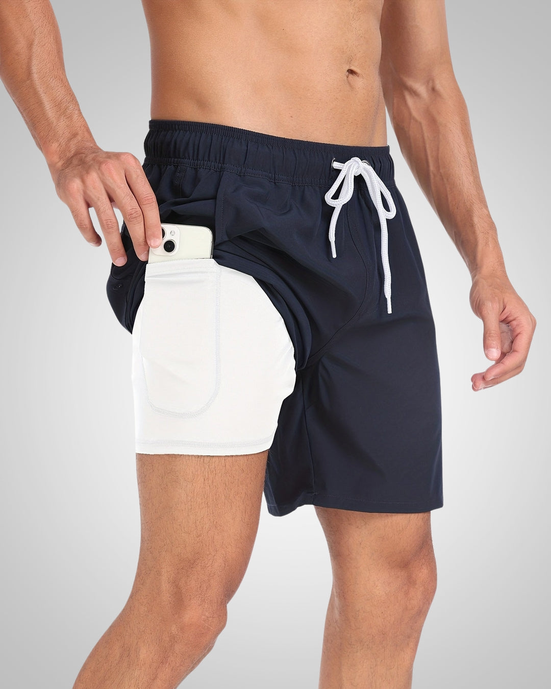 Milan | Herren Sommer Badehose Mit Innenshorts