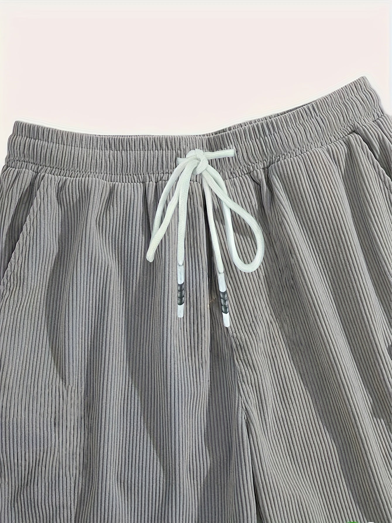 Herren Sommer Elastische Bund Cargo Bermuda Shorts