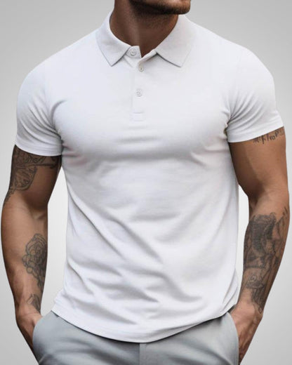Julian | Herren Slim Fit Kurzarm Poloshirt