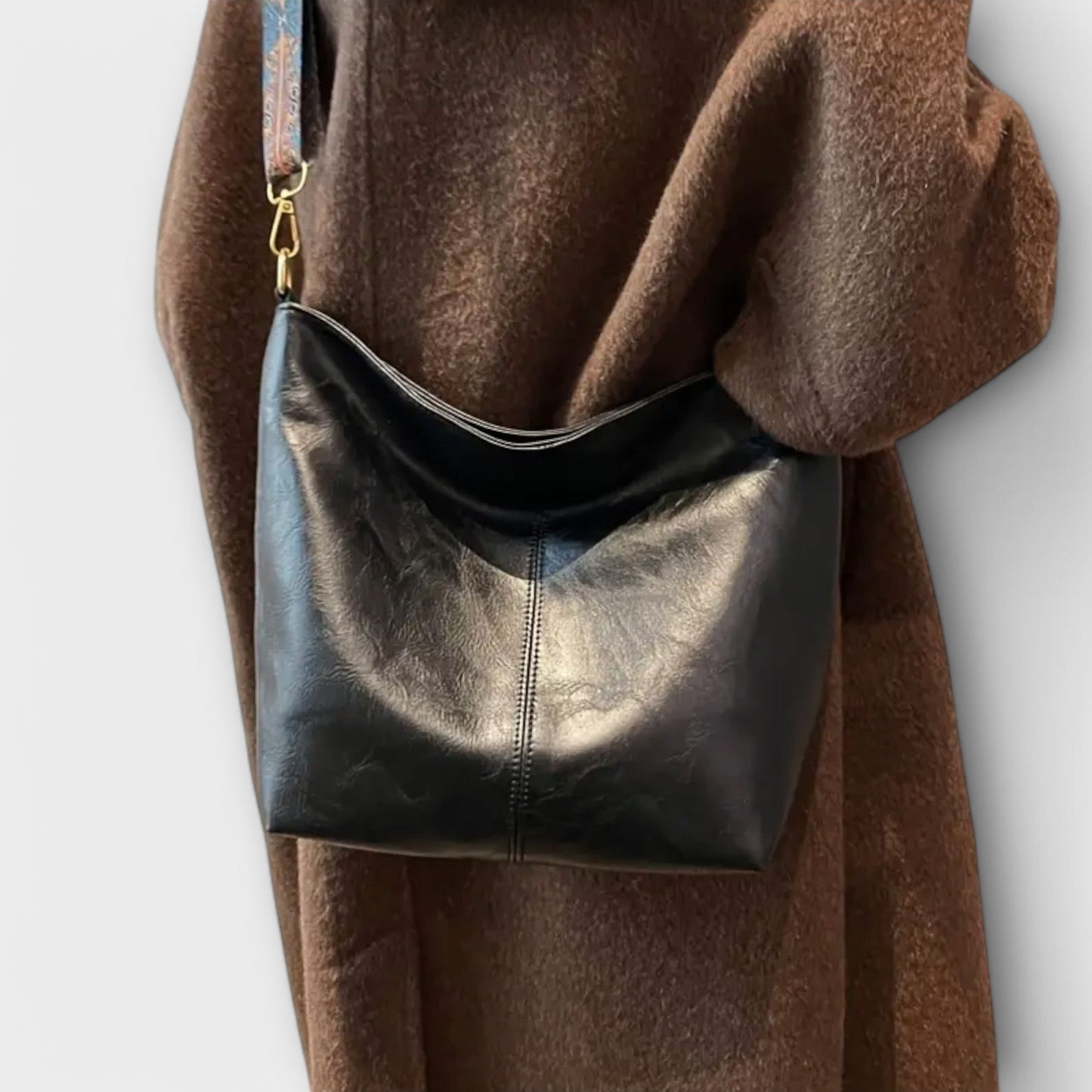 Damen Schultertasche mit verstellbarem Kettenriemen