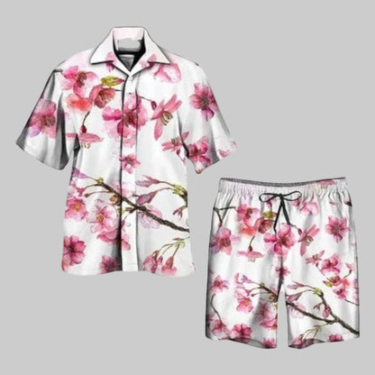 Felix | Herren Tropical Sommerhemd Shorts Set