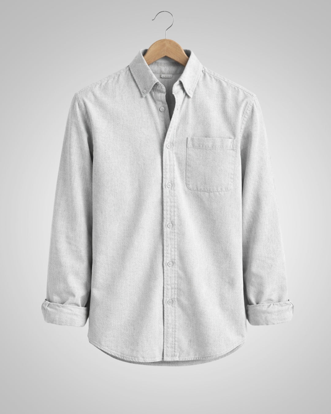 Andreas | Herren Washed Chambray Hemd