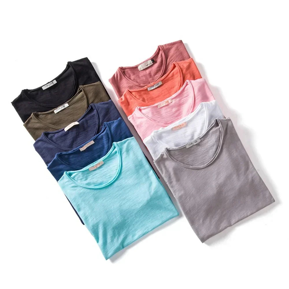 Herren Sommer Casual Kurzarm T-shirt