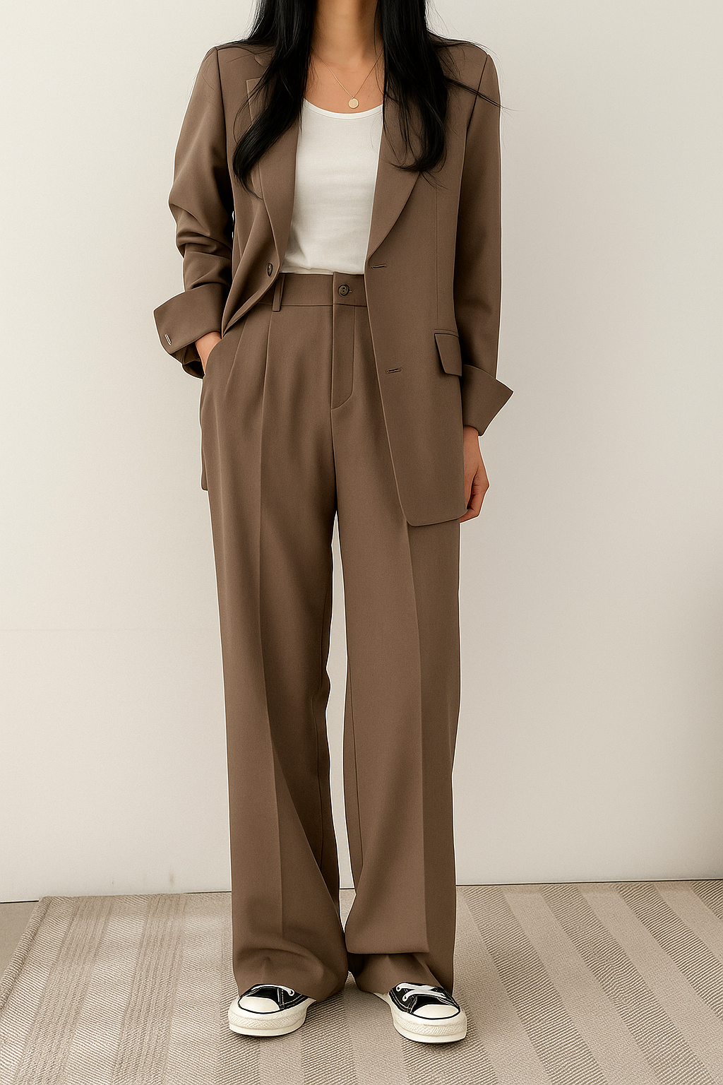 Damen Zweiteiliges Business-Set | Blazer und Hose in abgestimmter Kombination