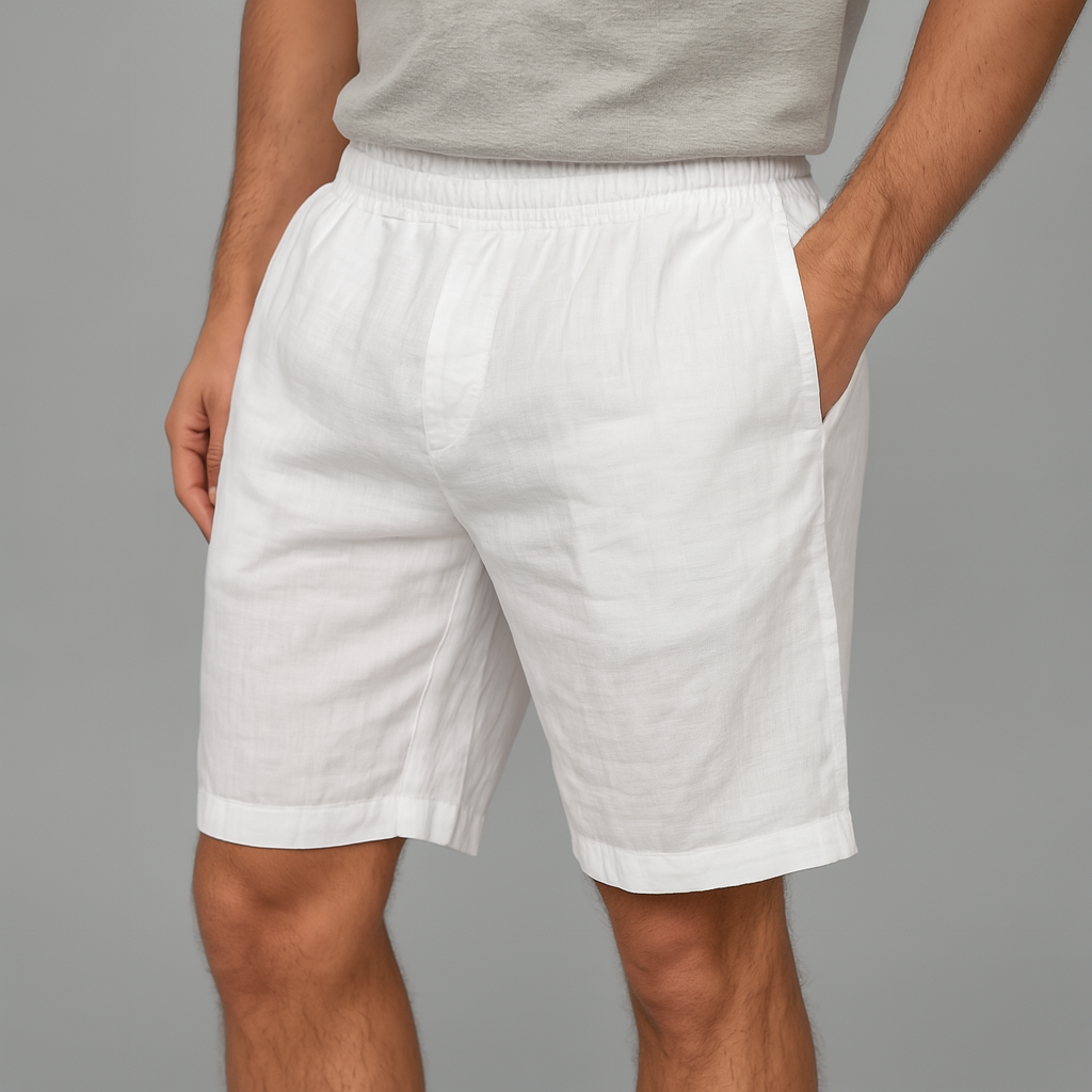 Herren Shorts mit elastischem Bund und lockerem Schnitt