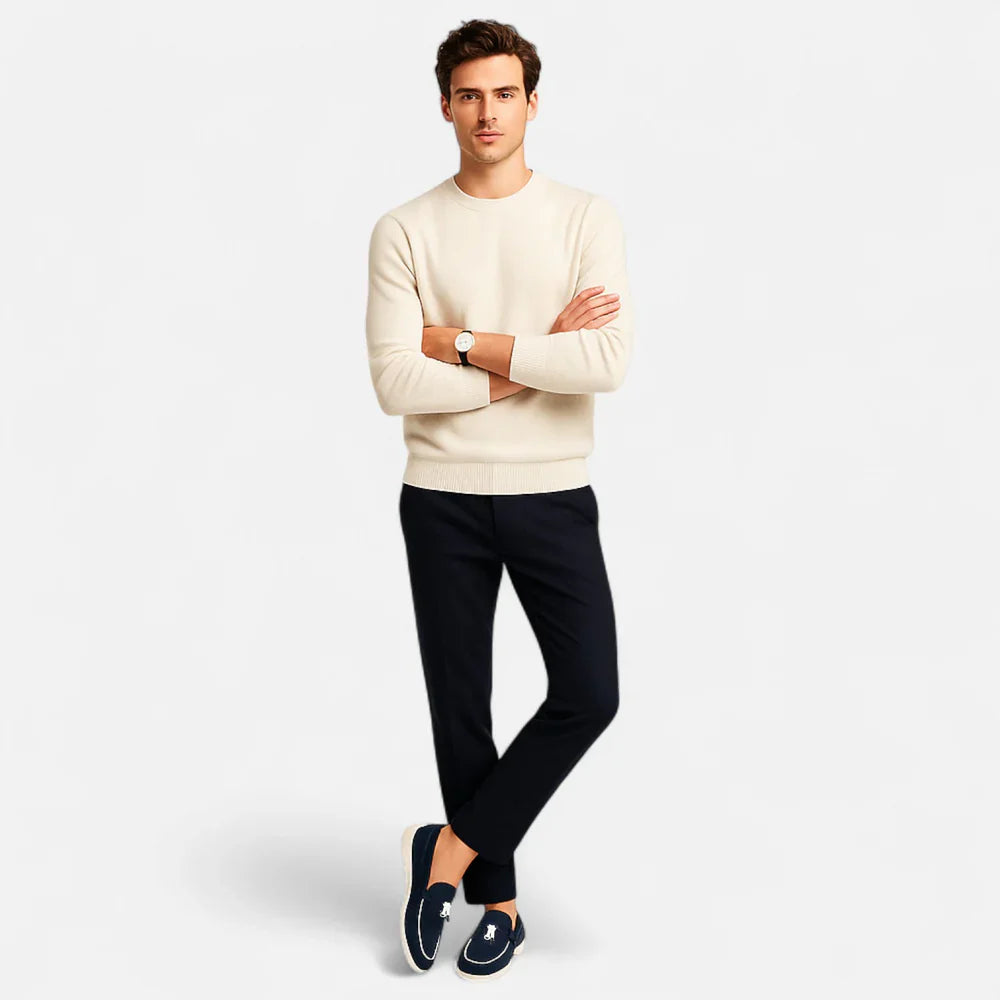 Herren Slip-On Sommer Loafers mit Quasten