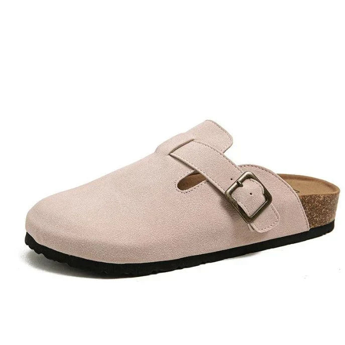 Herren Komfort Slipper | Slip-On Clogs mit flacher Sohle
