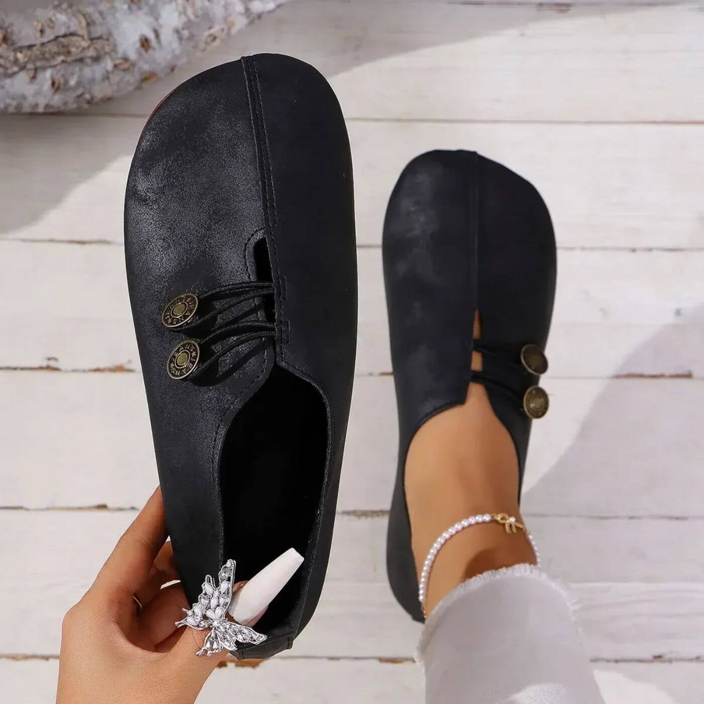 Damen Loafer mit orthopädischem Design