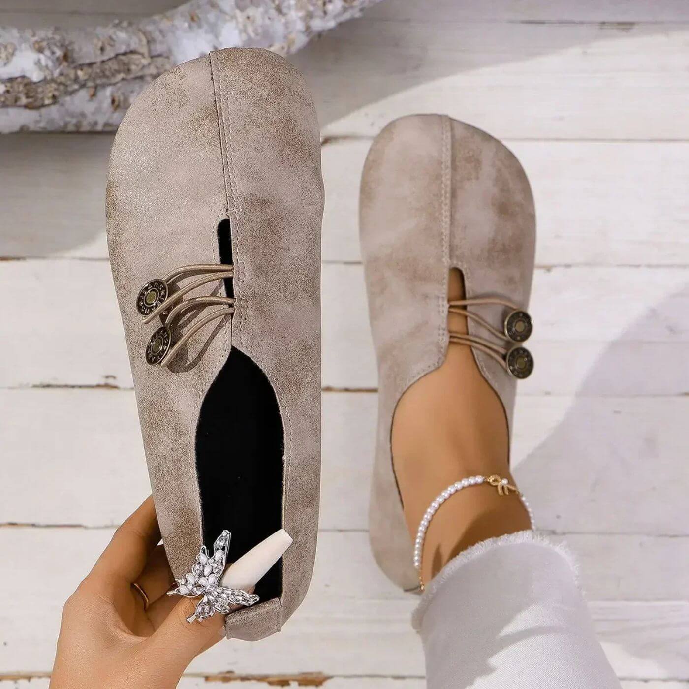 Damen Loafer mit orthopädischem Design