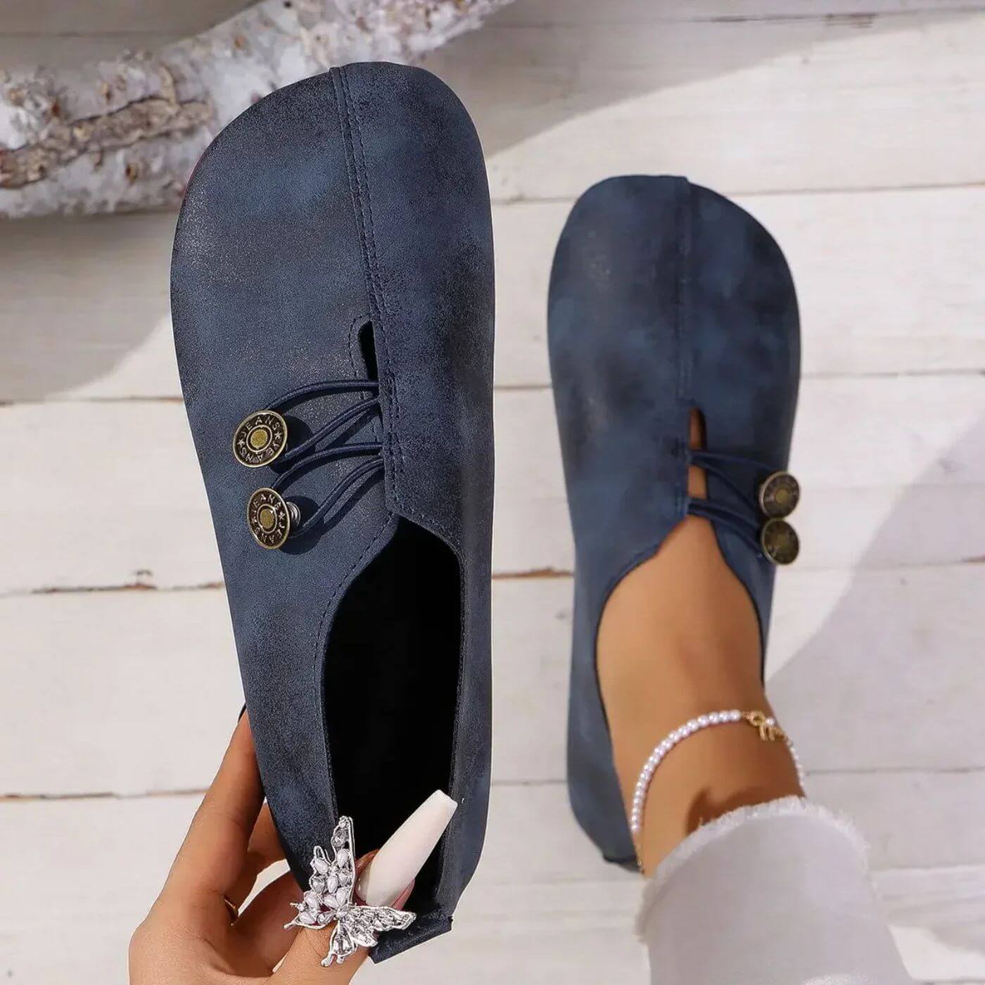Damen Loafer mit orthopädischem Design