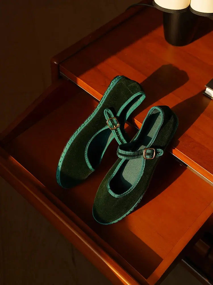 Damen Mary Jane Ballerina im eleganten Design