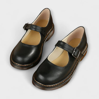Damen Mary Jane Ballerina im klassischen Stil
