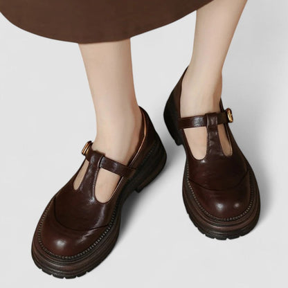 Damen Mary Jane Schuhe im Vintage-Stil
