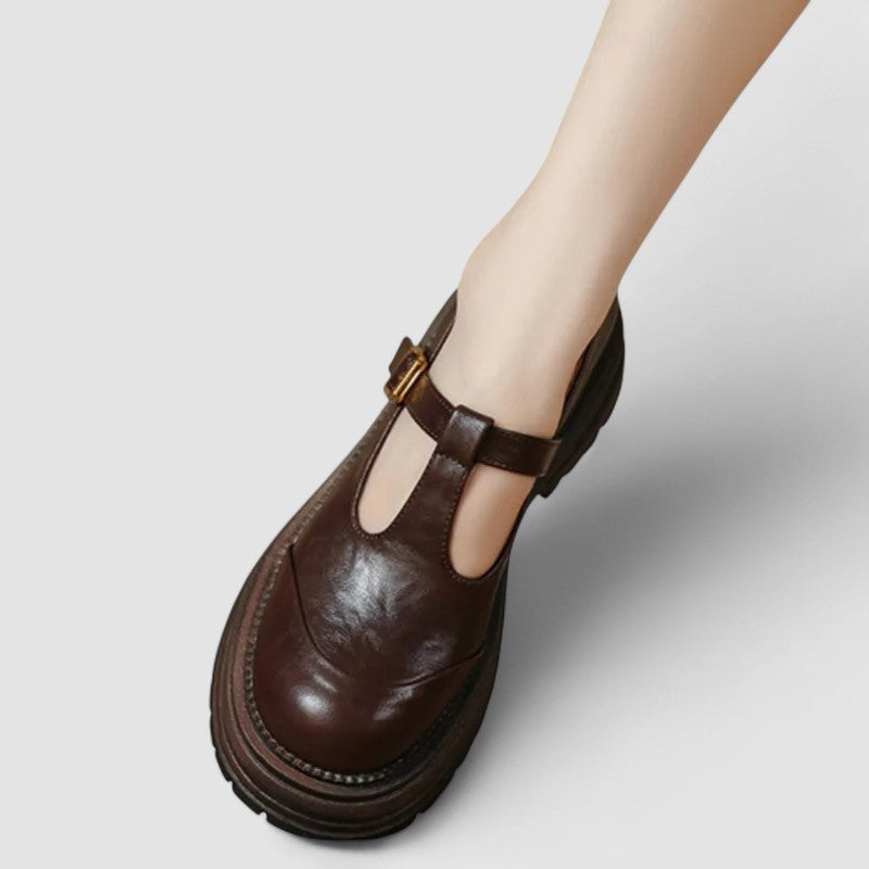 Damen Mary Jane Schuhe im Vintage-Stil