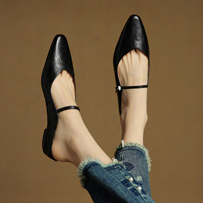Damen Pantoletten im Slip-On-Stil