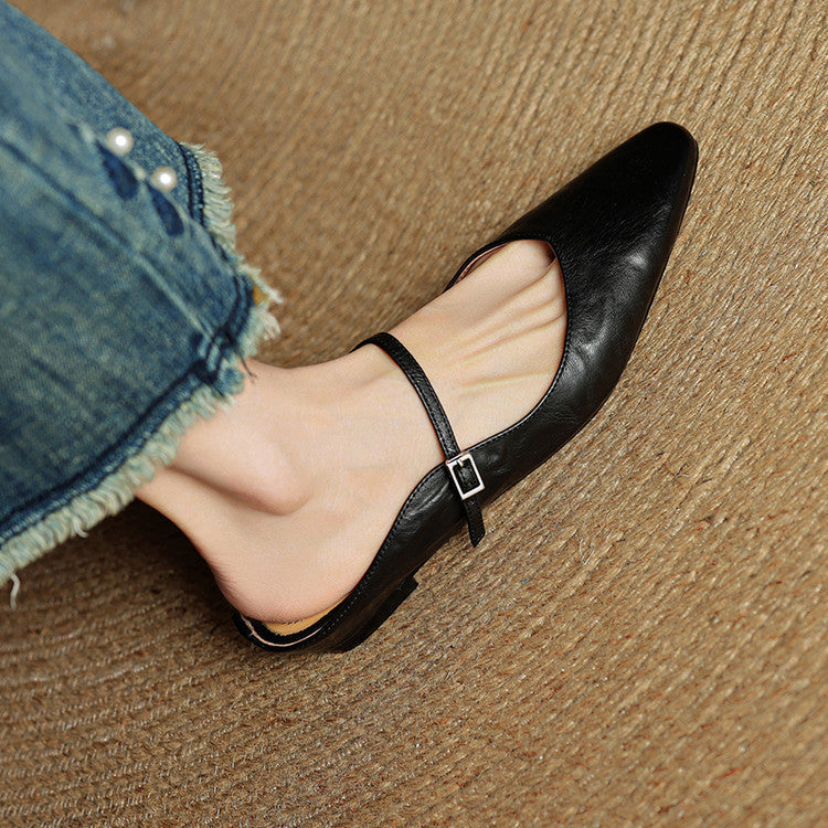 Damen Pantoletten im Slip-On-Stil