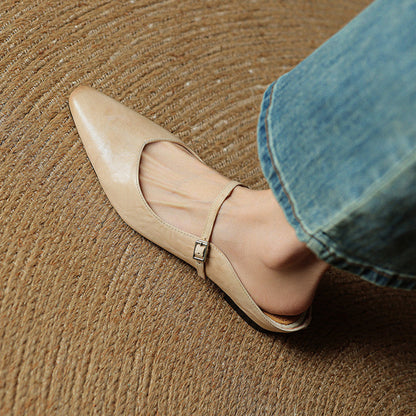 Damen Pantoletten im Slip-On-Stil