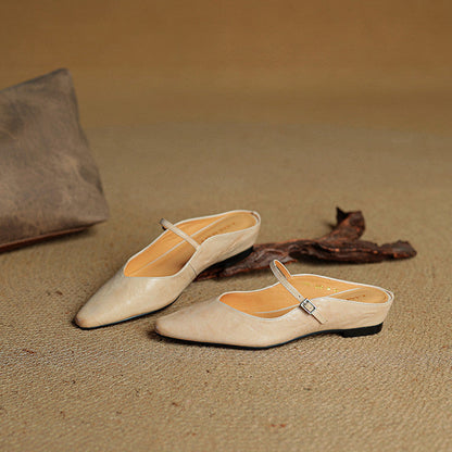 Damen Pantoletten im Slip-On-Stil