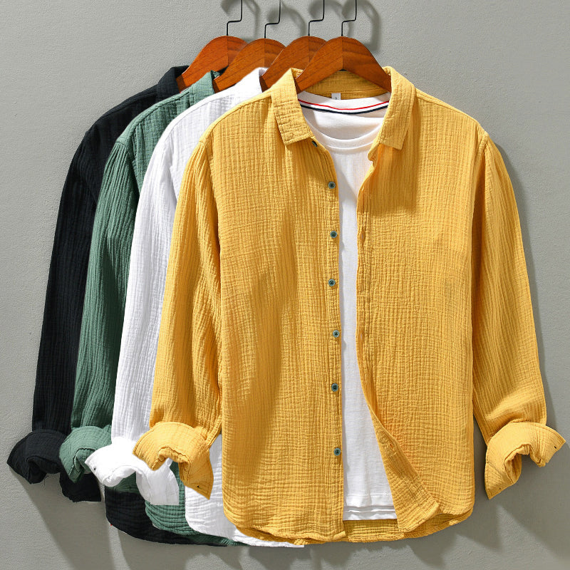 Herren Langarmhemd | Sommerlich und stilvoll