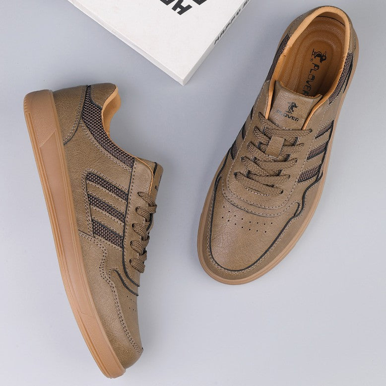 Herren Lässig Orthopädsiche Sneakers mit Schnürung