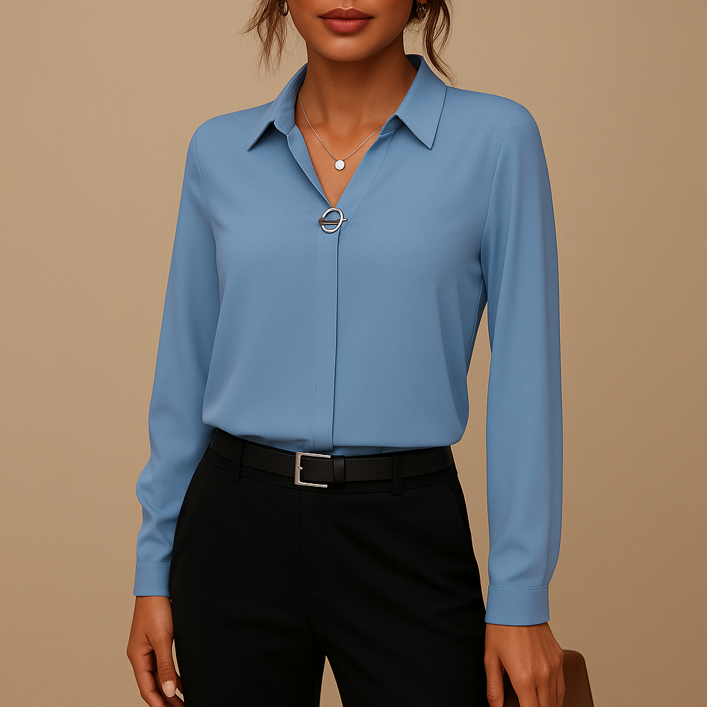 Damen Schlichte Bluse | Alltagstaugliches Oberteil mit elegantem Design
