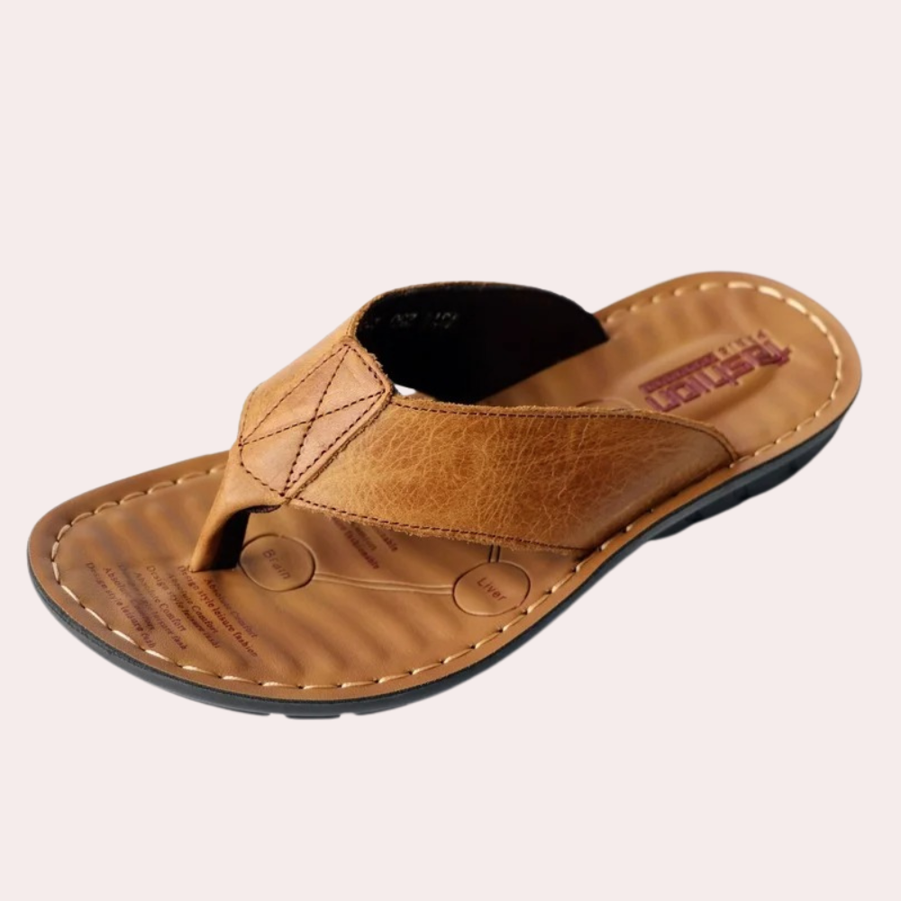 Herren Sommer Flache Sohle Flip Flop Sandalen