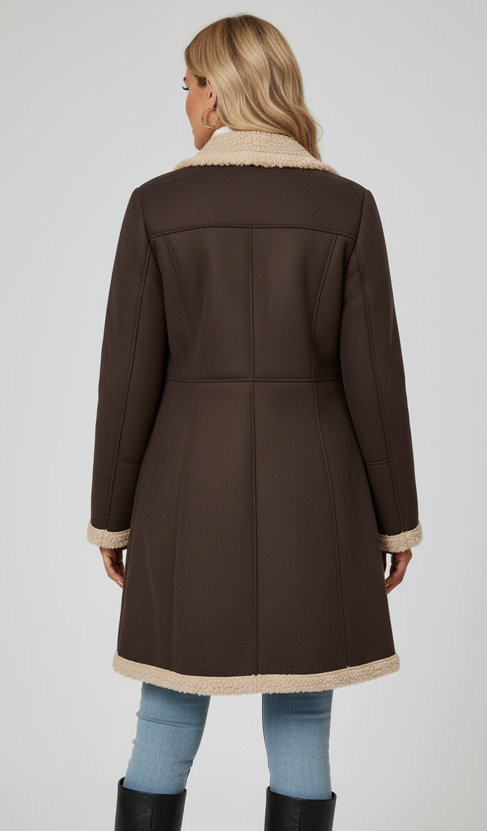 Wintermantel Mit Hohem Stehkragen – Damen Klassiker