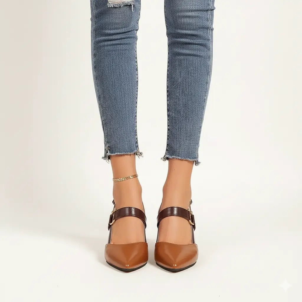 Damen Pumps Blockabsatz | Elegante Passform