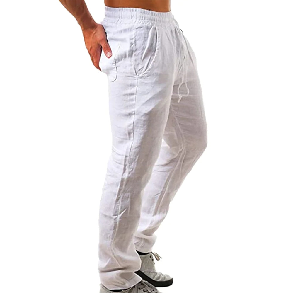 Elegante Sommerhose Luftig für Herren