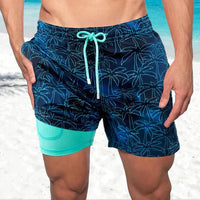 Leon | Herren Sportlicher Slim Fit Badehose mit Innenfutter