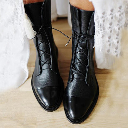 Heidi | Damen Klassische Orthopädische Lederstiefel