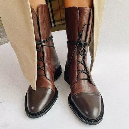 Heidi | Damen Klassische Orthopädische Lederstiefel