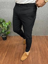 Herren Business Casual Slim-Fit Anzughose