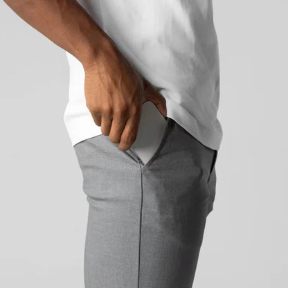 Herren Slim-fit Chino Hose mit Stretch