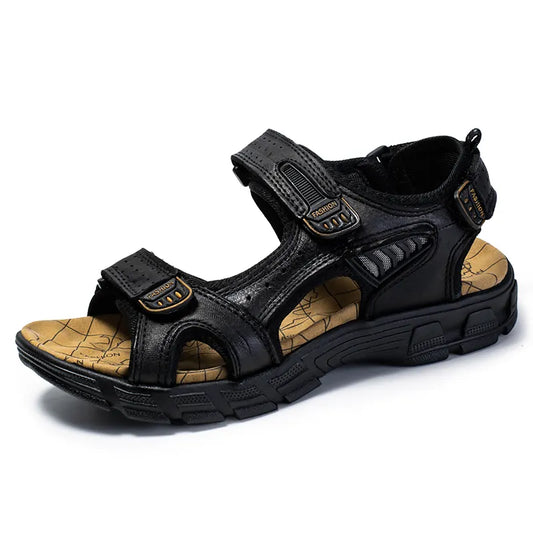 Herren Orthopädische Lauf Klettverschluss-Sandalen