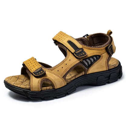 Herren Orthopädische Lauf Klettverschluss-Sandalen