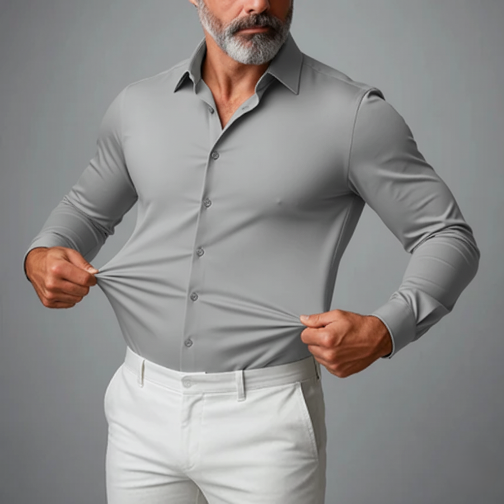 Herren Slim Fit Strech Hemd | Modern und Bequem