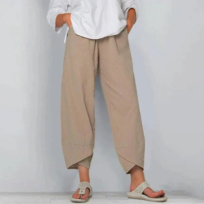Damen Leichte Sommerhose im schicken Alltagsstil