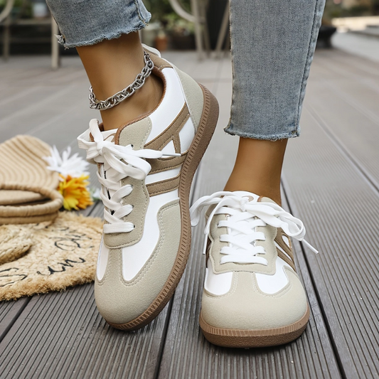 Damen Schnürung Orthopädische Sommer Sneaker