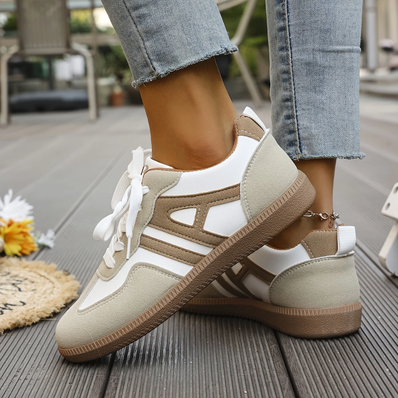 Damen Schnürung Orthopädische Sommer Sneaker