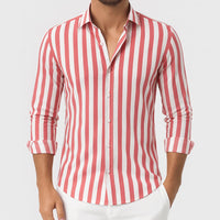 Uwe | Herren Casual Streifenhemd