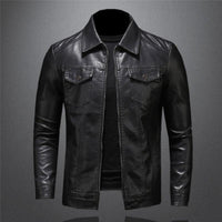 Elias | Herren Casual Biker-Reissverschlussjacke