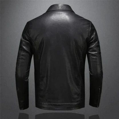 Elias | Herren Casual Biker-Reissverschlussjacke