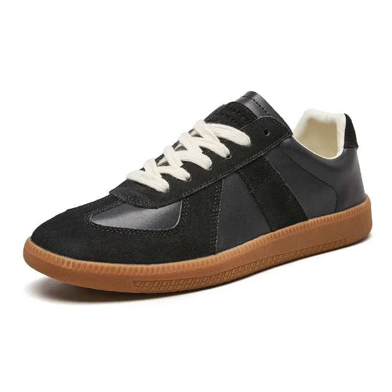 Herren Freizeit Sneakers | Schnürschuh mit Rutschfester Gummisohle